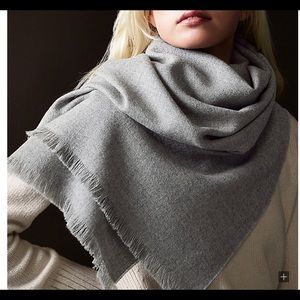 Restoration Hardware Alpaca Eyelash Scarf IVORY